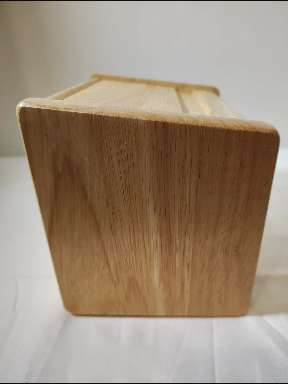 Lipper International Light Natural Wood Recipe Box